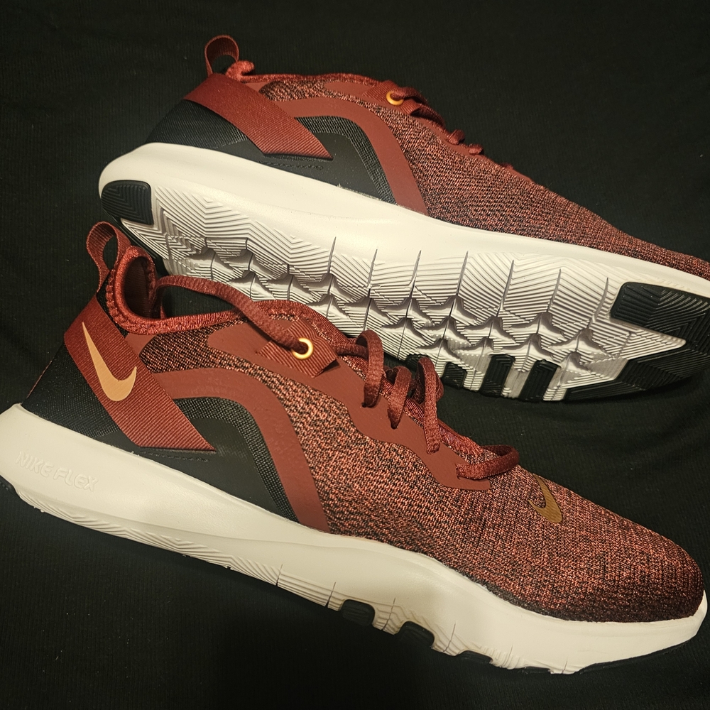 Nike Red and Black Athletic Shoes